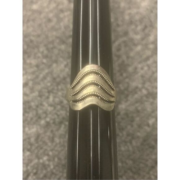 Silver Colored Statement Ring - Picture 1 of 3